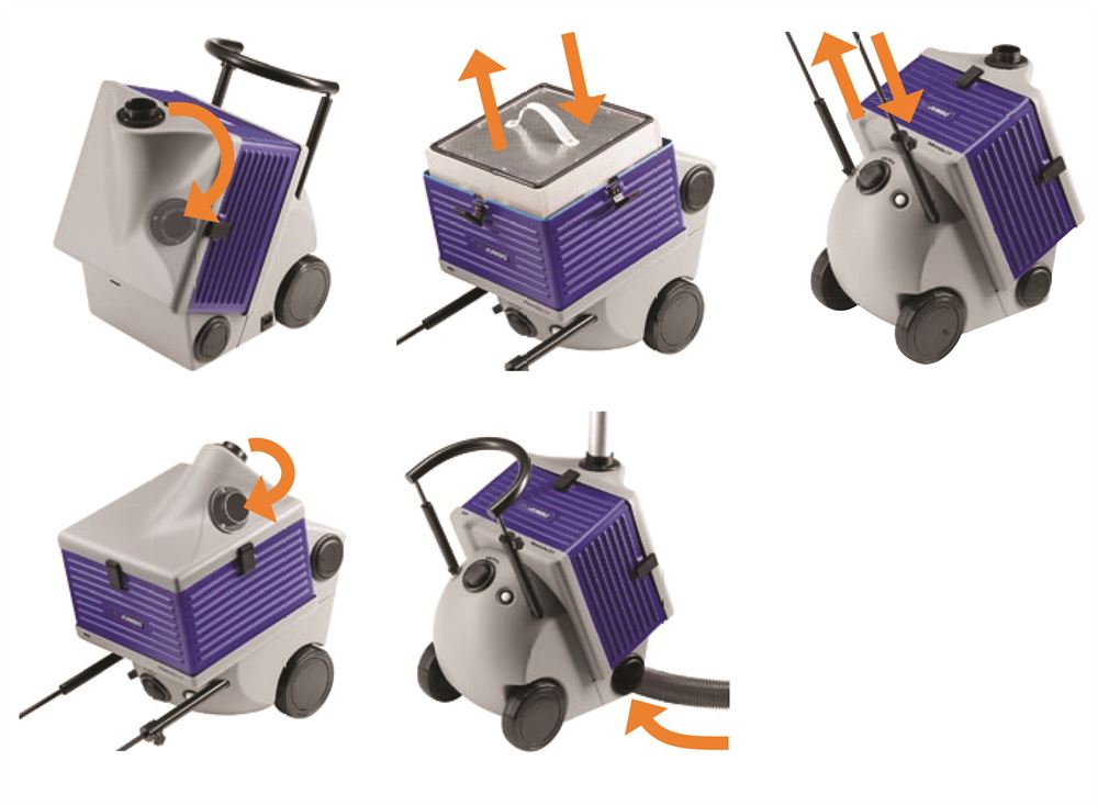 ULT Jumbo Filtertrolley