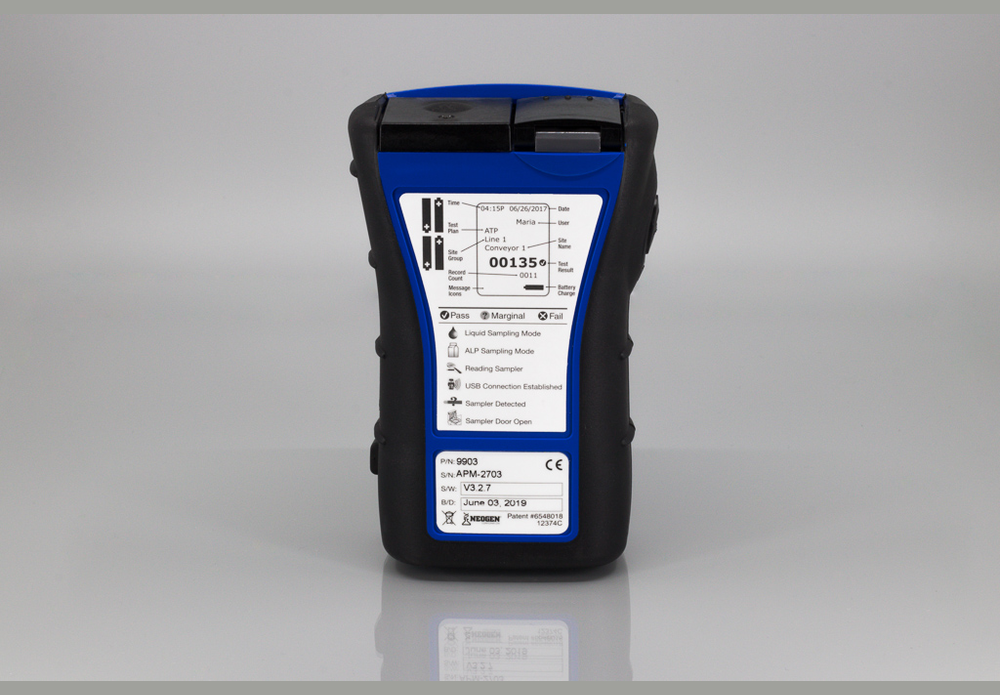 AccuPoint Advanced Reader back AccuPoint Advanced Reader back