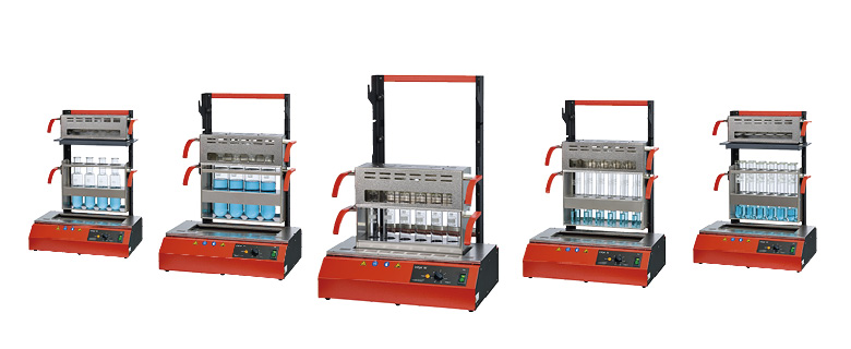 InKjel M series rapid digestion system with manual energy control InKjel M series rapid digestion system with manual energy control