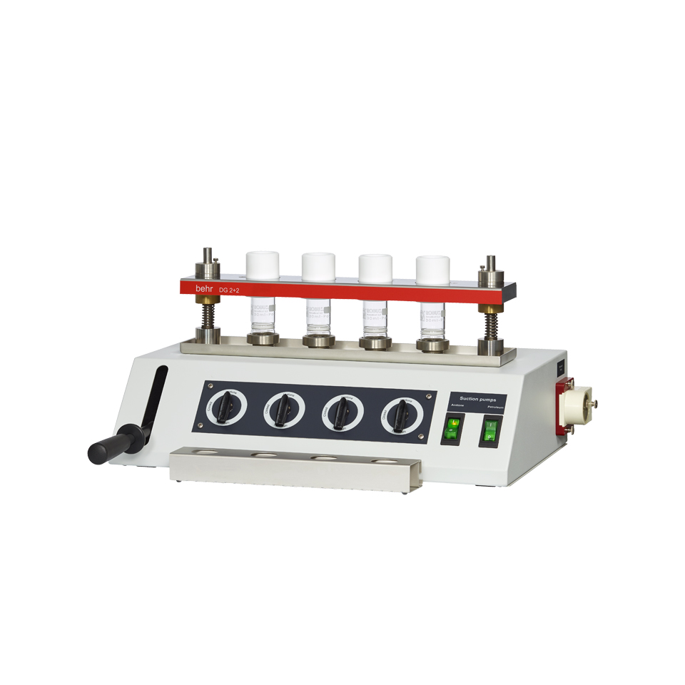 behrotest® DG 2+2 Cold Extraction Units for De-fattening