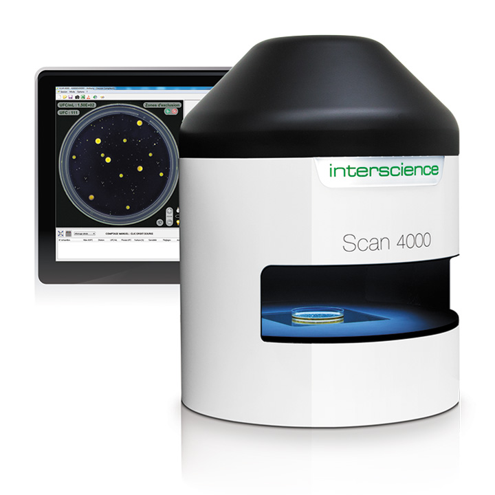 Ultra-HD automatic colony counter Scan 4000
