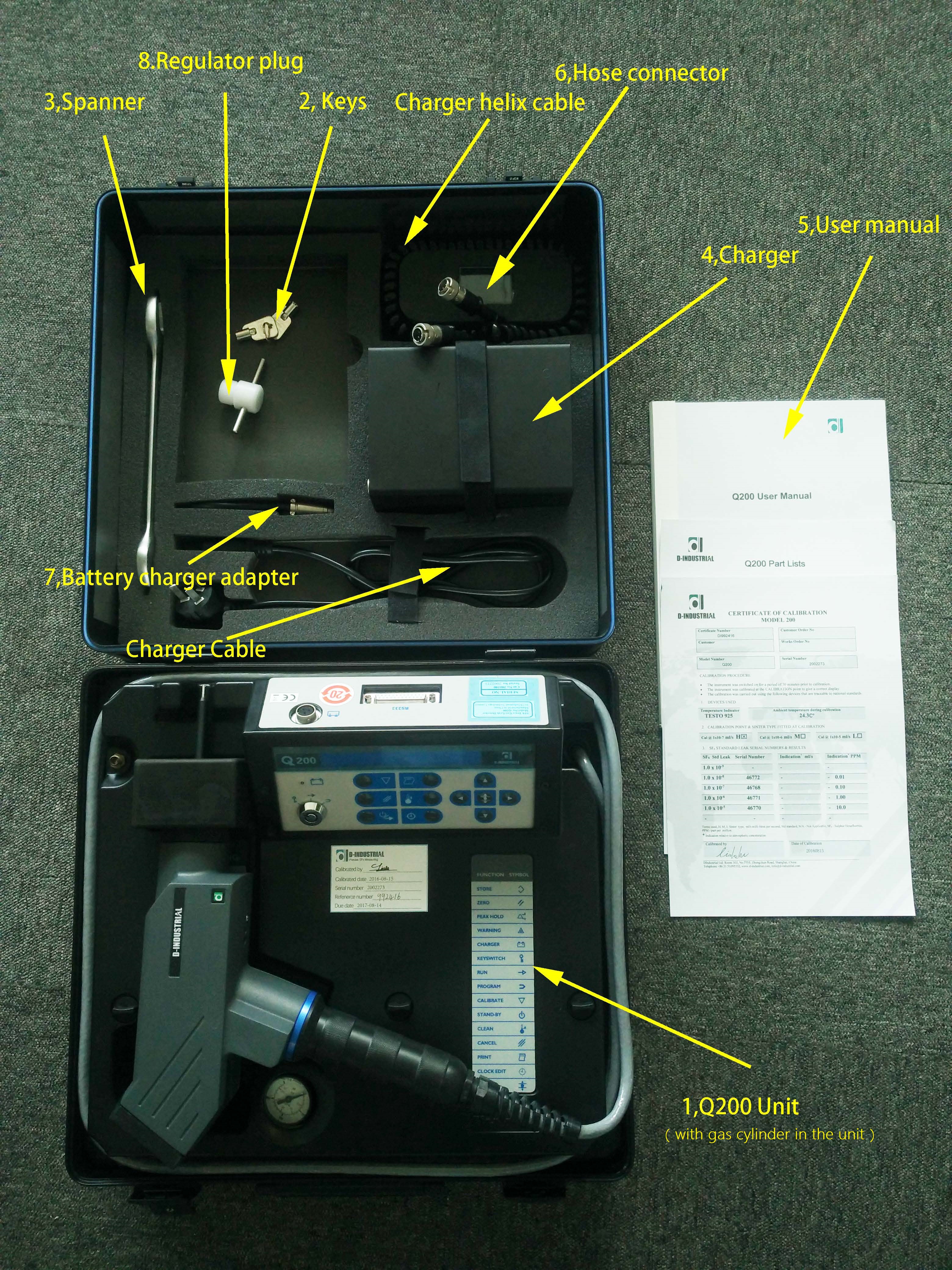 Q200 and Accessories