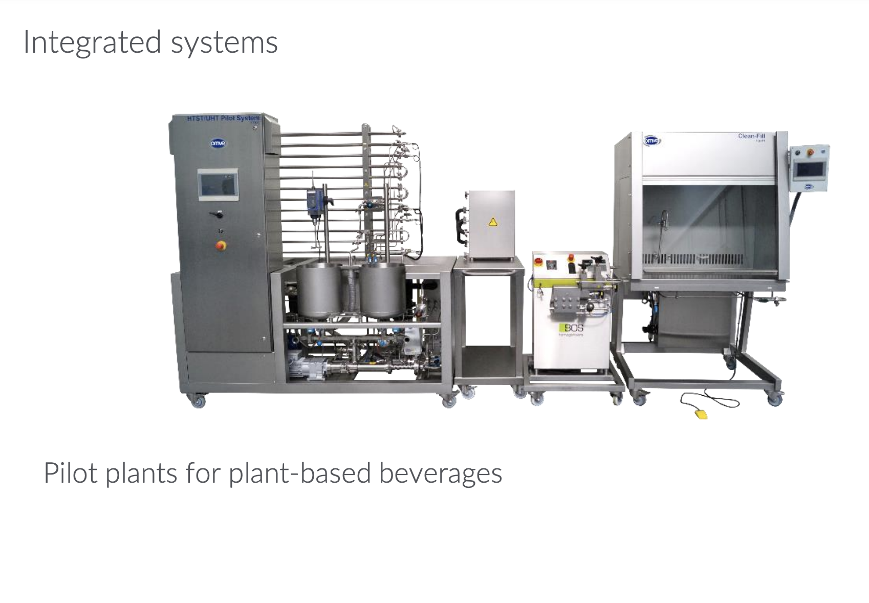 IS_Pilot Plant for Plant Based Beverages